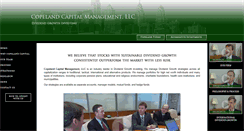 Desktop Screenshot of copelandcapital.com